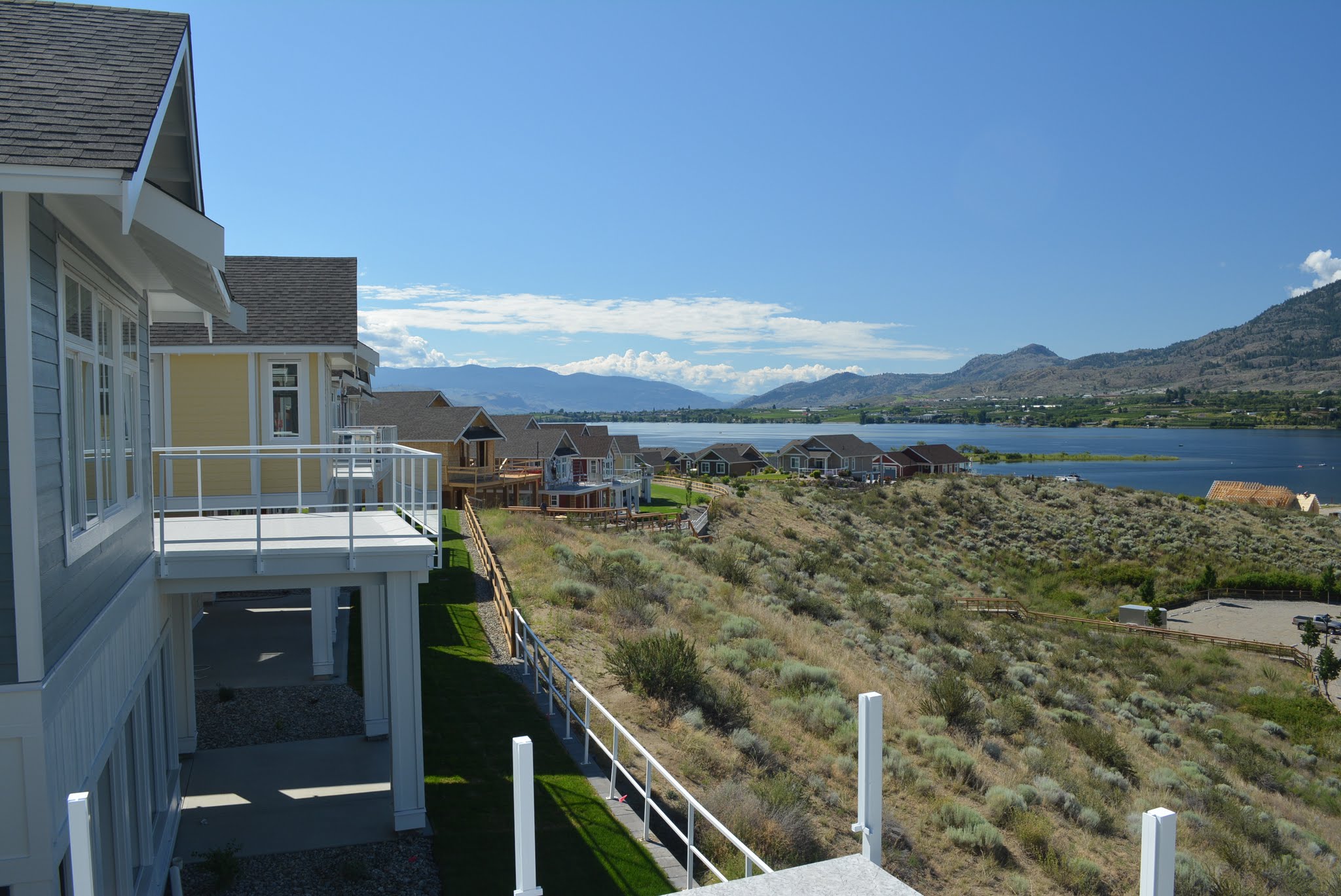 Construction July 13 Lakeside Cottages, Okanagan Valley real estate