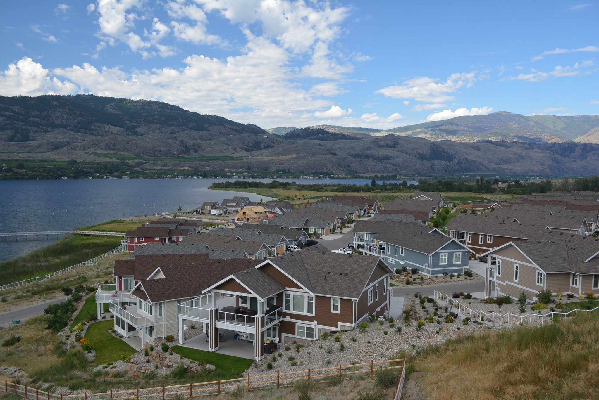 Construction July 26 Lakeside Cottages, Okanagan Valley real estate