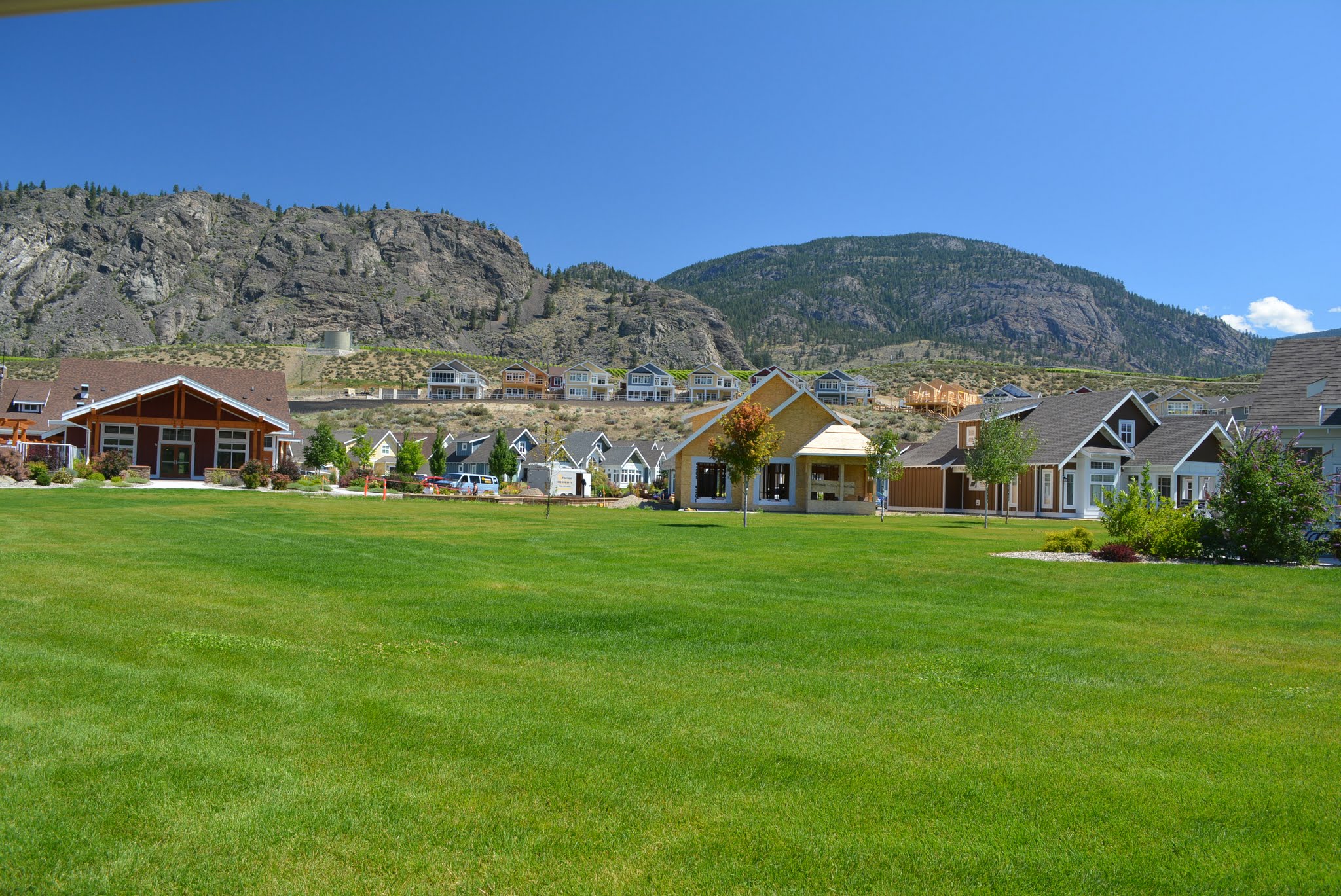 Construction June 28 Lakeside Cottages, Okanagan Valley real estate