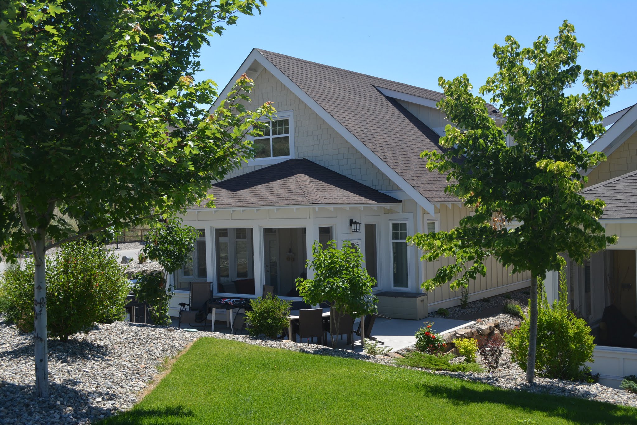 Construction June 28 Lakeside Cottages, Okanagan Valley real estate